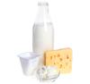 Milk, cheese and yogurt